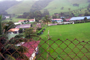 Set in a pocket in the mountainside, El Silencio is a set compactly around a soccer field, community center, and school.